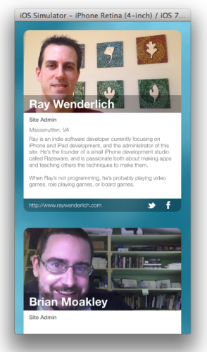 修复完成后 CardTilt 列表中每张卡片的描述都正常显示
